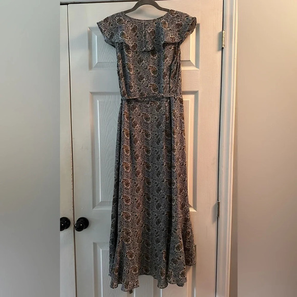🆕 Max Studio Wrap Dress Size Large - Picture 4 of 7